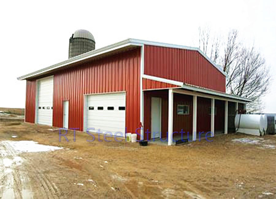 Steel structure garage
